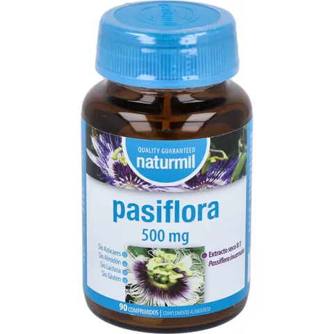 Naturmil Pasiflora 500 mg 90 Comprimidos – imagen 2