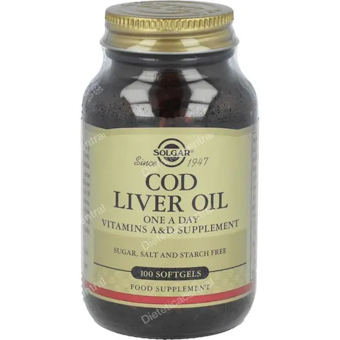 Solgar Aceite de Hígado de Bacalao 100 comprimidos – imagen 3