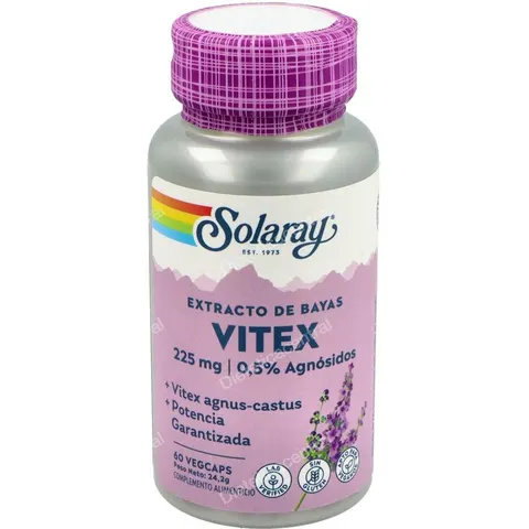 Solaray vitex (sauzgatillo) 60cap. – imagen 2