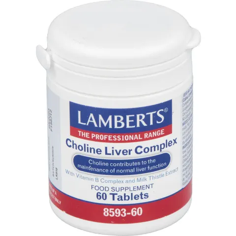 Lamberts Choline Liver Complex 60 Tabletas – imagen 2