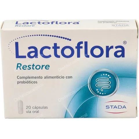 Lactoflora Probiótico Restore Equilibrio Intestinal 20 Cápsulas – imagen 3