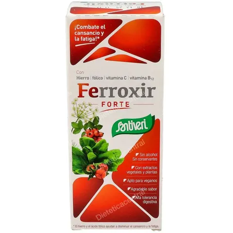 Santiveri ferroxir forte jarabe 240ml. – imagen 2