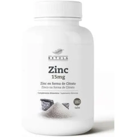 Betula zinc 15mg. 180comp. – imagen 2