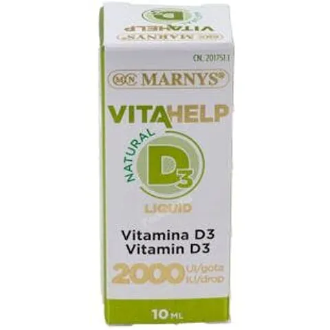 Marnys Vitamina D 2000 UI Líquida 10ml – imagen 2