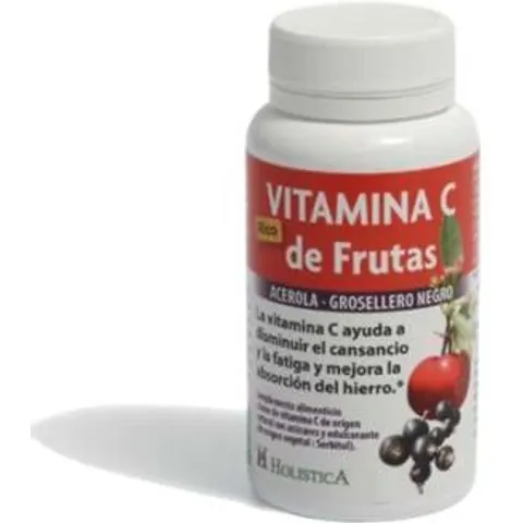Holistica vitamina c frutas 60comp. – imagen 2