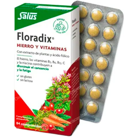 Floradix Hierro + Vitaminas 84 comprimidos – imagen 3