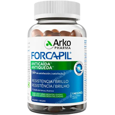 Arkopharma forcapil anticaida 60 gumis – imagen 2