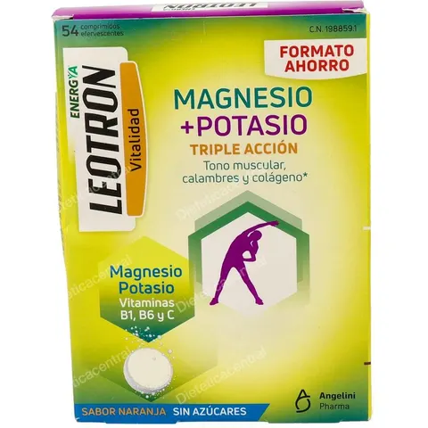 LEOTRON Magnesium+ Potasium 54 comp – imagen 5