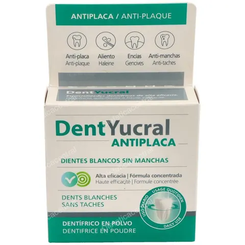 Dentyucral (eucryl)polvo antiplaca 60 g – imagen 3
