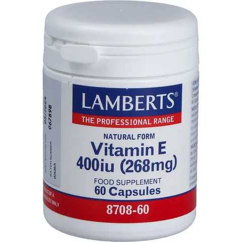 Lamberts VITAMIN E 400iu 60 Caps – imagen 2