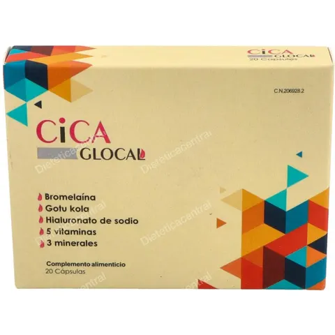 Glocal Cica 20caps – imagen 2