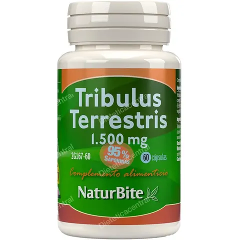 NaturBite Tribulus Terrestris 60 Cápsulas – imagen 2