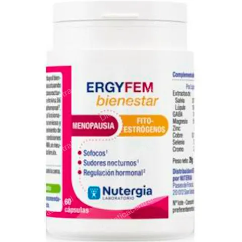 NUTERGIA Ergyfem Bienestar 60caps – imagen 2