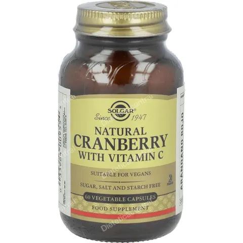 Solgar Arandano Rojo Vitamina C 60 Cápsulas – imagen 3