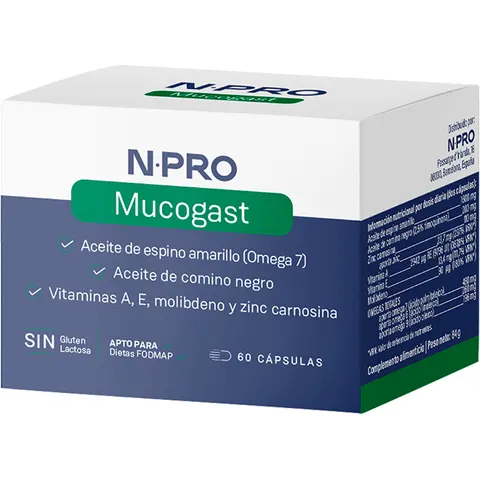 Npro mucogast 60 perlas – imagen 2