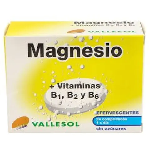 Vallesol Magnesio+B Efervescente 24Comp – imagen 2