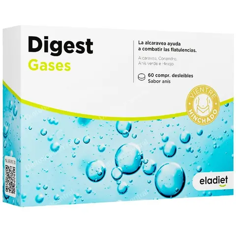 Eladiet Digest Gases 60 comprimidos – imagen 2