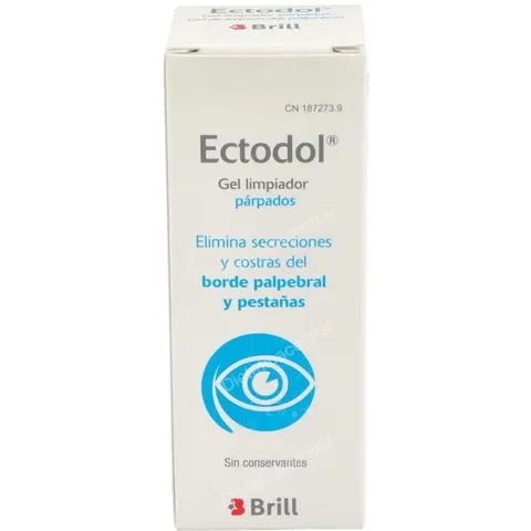 Ectodol Gel Limpiador Párpados 15ml – imagen 2