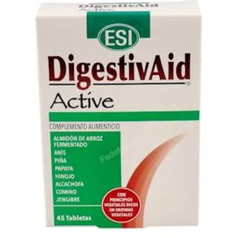ESI Digestivaid Active 45 tabletas – imagen 3