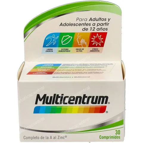 Multicentrum 30 Comprimidos – imagen 2