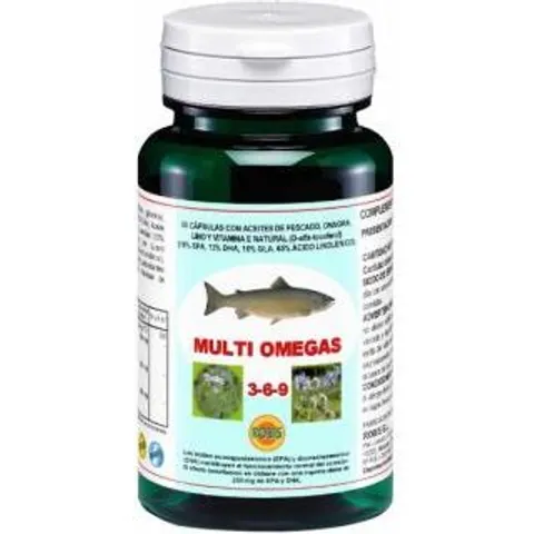 Robis Multi Omegas 3-6-9 60 Caps – imagen 2