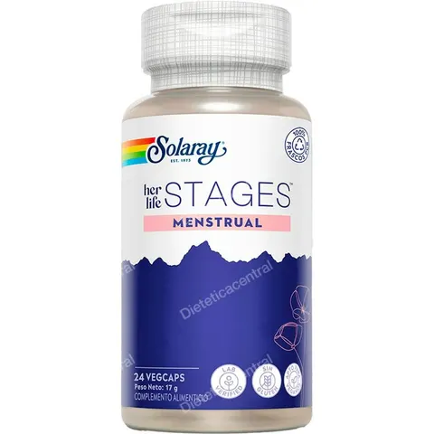 Solaray menstrual stages 24vcap. – imagen 2