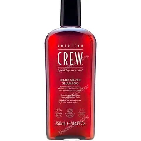 American crew daily silver shampoo 250ml – imagen 3