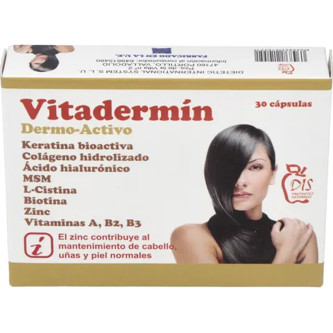 DIS Vitadermin 500mg 30caps – imagen 2