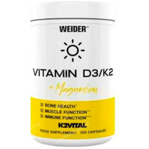 Weider vitamin d3/k2 120cap. – imagen 3