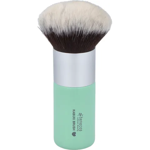Benecos Brocha para Polvos Kabuki Menta – imagen 2
