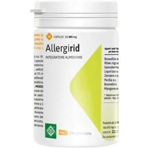 Gheos allergirid 800mg 60cap. – imagen 2