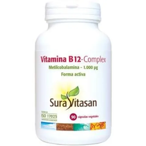 Sura vitasan vitamina b12 complex 90vcap. – imagen 2