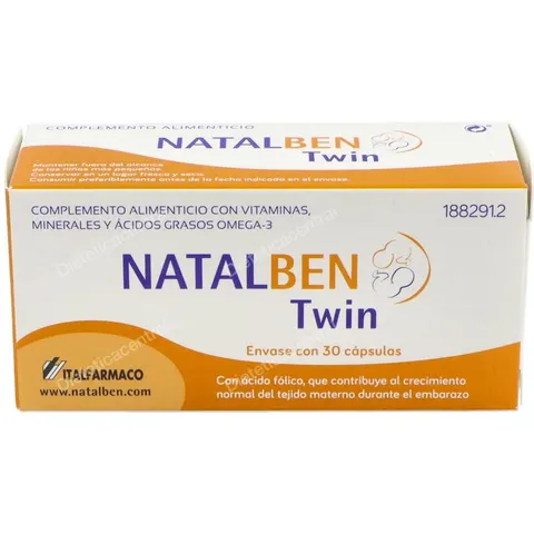 Natalben Twin 30 Cápsulas – imagen 2