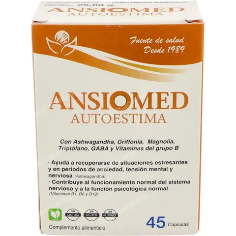 Bioserum ansiomed autoestima 45cap. – imagen 2