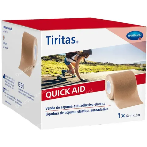 Tiritas Quick Aid 6 cmx2 m Nude – imagen 3