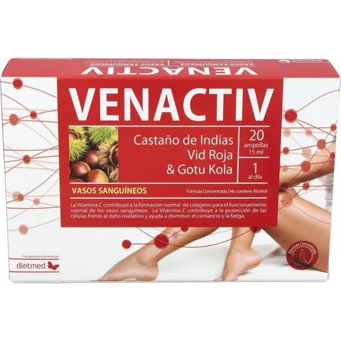 DietMed Venactiv 20 Ampollas – imagen 2