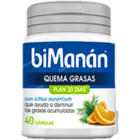 biManán Plus Quemagrasas 40 Cápsulas – imagen 3