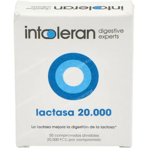 Intoleran Lactasa 20,000 50caps – imagen 2