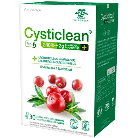 Cysticlean PRO-B D-Manosa 30 Sobres – imagen 3