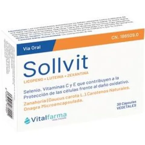 Vitalfarma Sollvit 30cáps – imagen 3