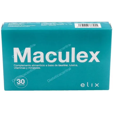 Elix Pharma Maculex, 30 cápsulas – imagen 2
