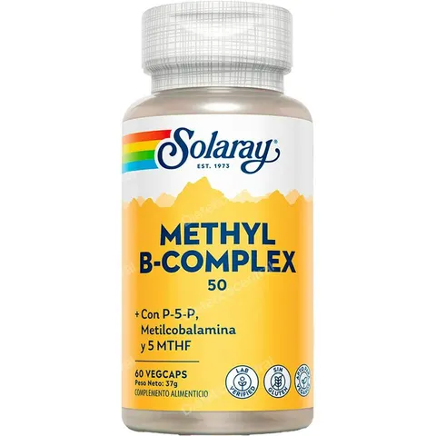 Solaray methyl b-complex 50 (coenzima) 60cap. – imagen 2