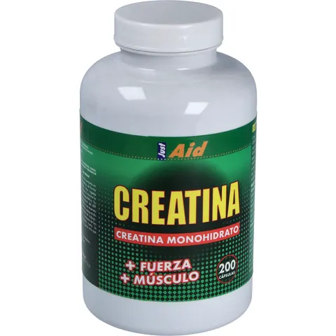 Just Aid Creatina 200 Capsulas – imagen 2