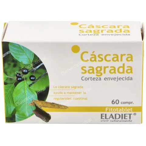 Eladiet Cáscara Sagrada 60 Comprimidos – imagen 2