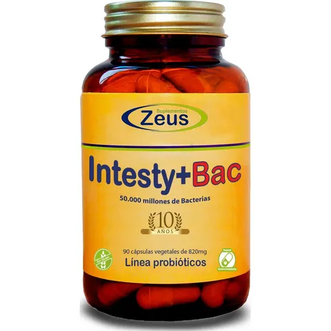 Suplementos Zeus Intesty+Bac 90caps – imagen 2