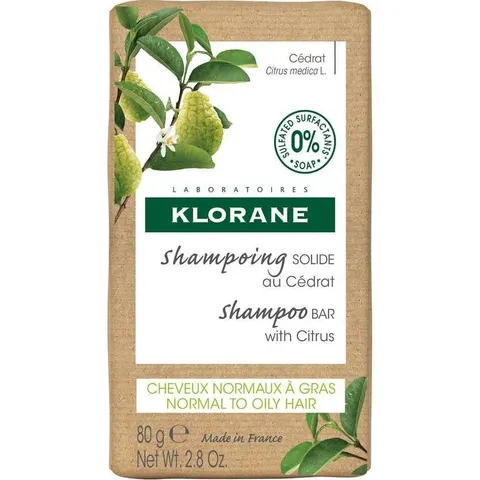 Klorane Champú Sólido a la Cidra 80gr – imagen 2