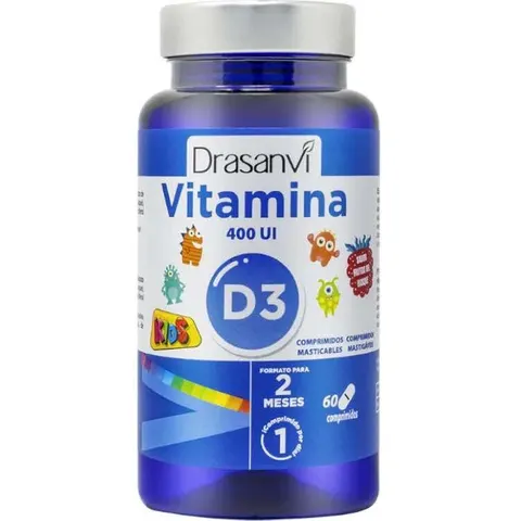 Drasanvi Vitamina D3 Infantil 60 Comps – imagen 3