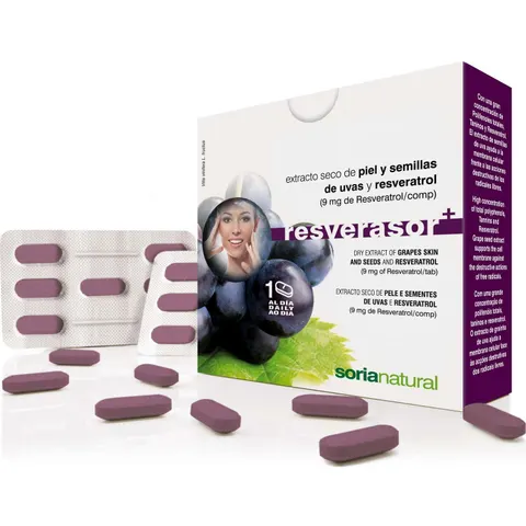 Soria Natural Resverasor Plus 28comp – imagen 2