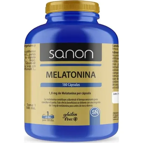 Sanon Melatonina 180 caps – imagen 2