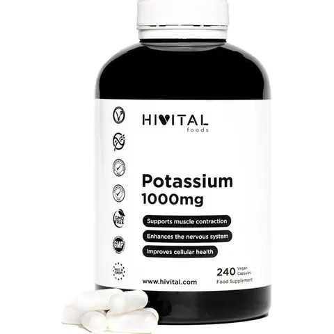 Hivital Potasio 1000mg 240 Cápsulas – imagen 2